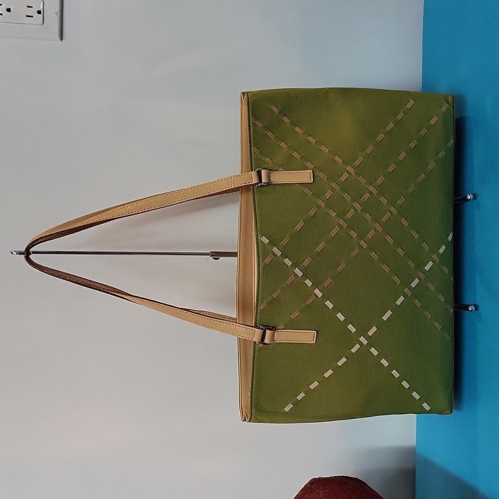 Burberry Green Tote